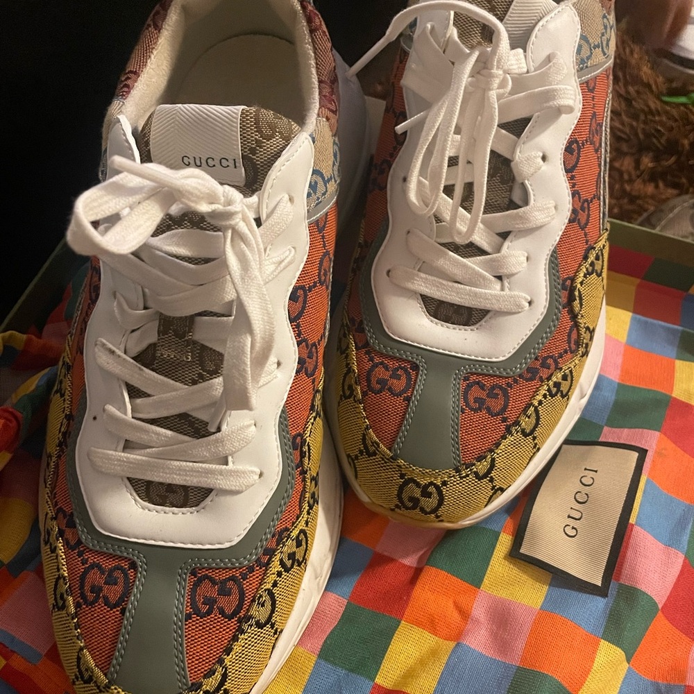 Multicolor GG Rhyton sneakers